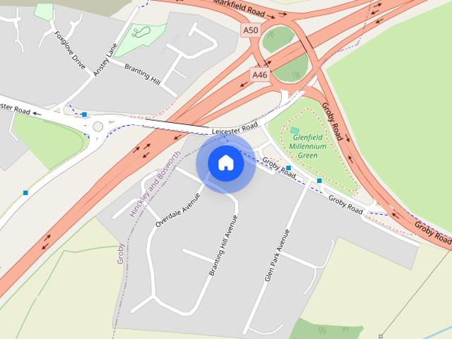 Overdale Avenue, Glenfield, Leicester, Leicestershire
