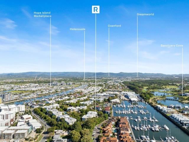 Oversized 2 Bedroom Apartment with North Facing Marina & Water Views