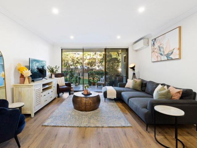 Oversized garden apartment with exceptional outdoor living