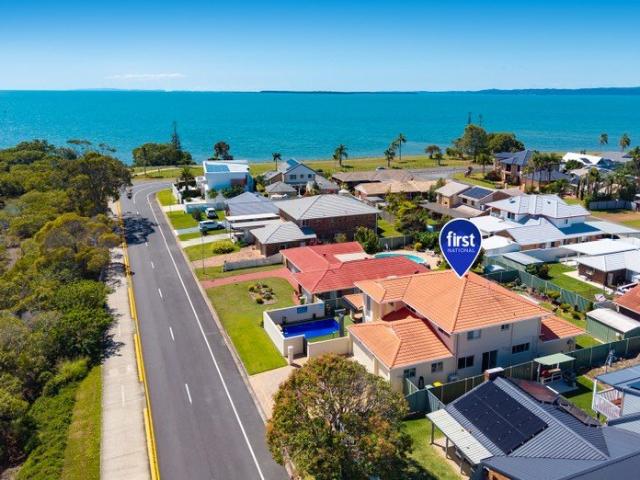OVERSIZED FAMILY HOME BY THE BAY WITH SHED, POOL & VIEWS!