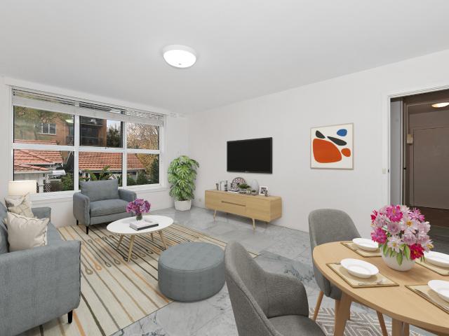 Oversized First Floor Living on a Beautiful Tree Lined Street