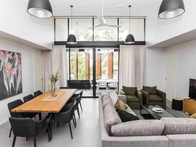 Oversized Fully Furnished Three Bedroom Residence with Sweeping Valley & City Views