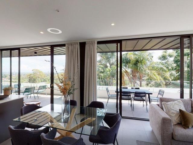 Oversized Fully Furnished Three Bedroom Residence with Sweeping Valley & City Views | Flexible lease periods available