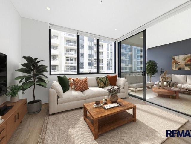 Oversized modern two bedroom apartment with a study