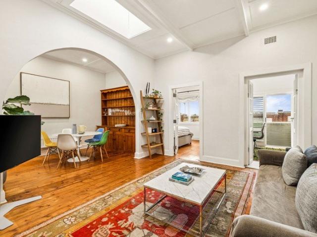 Oversized Top Floor Apartment in a Coveted Bondi Beach Pocket