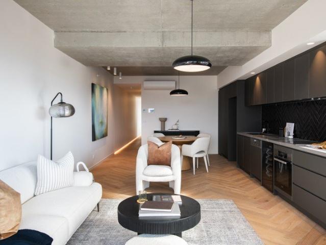 Oversized two bedroom residence