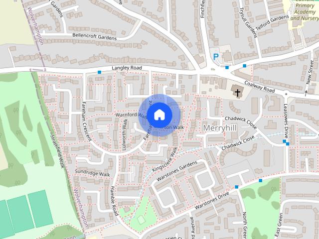 Overton Walk, Wolverhampton, West Midlands, WV4