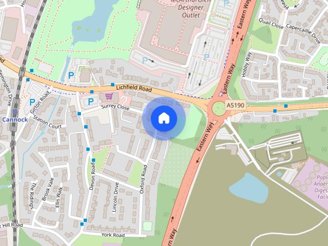 Oxford Green, Cannock