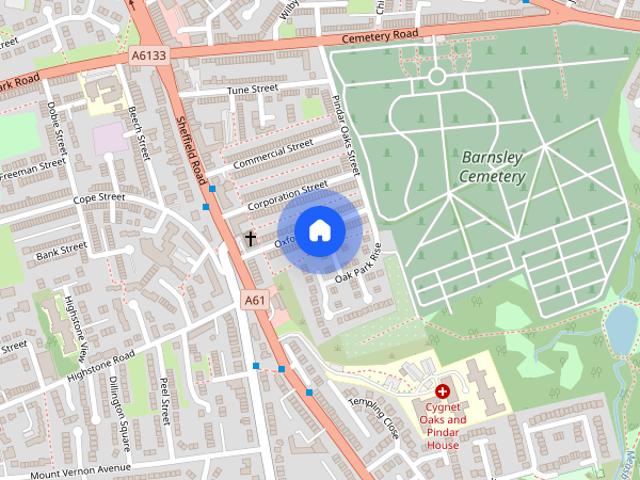 Oxford Street, Barnsley, South Yorkshire, S70