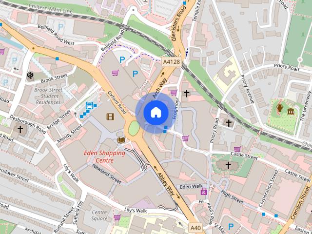 Oxford Street, High Wycombe, Buckinghamshire, HP11