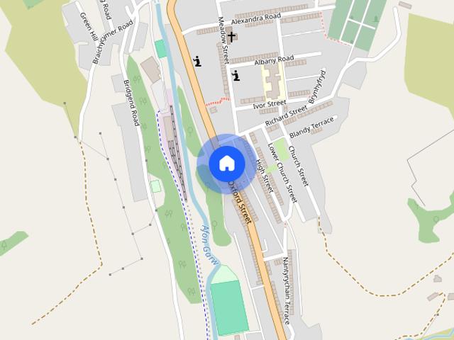 Oxford Street, Pontycymer, CF32