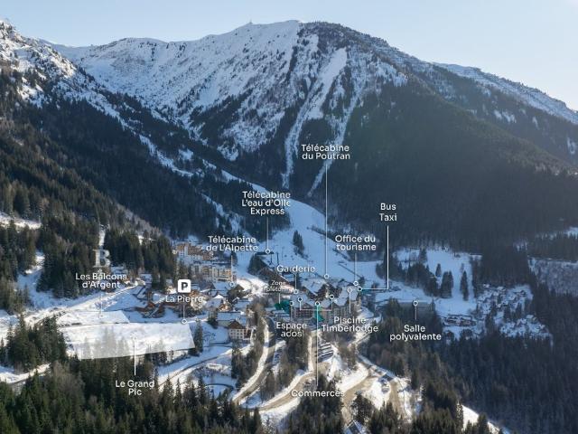 Oz Station Appartement T2c Residence Les Balcons D'argen. 54m² Oz Oz en Oisans