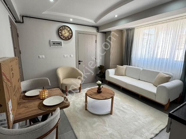 Özmecaz'dan Zeytinköy'de 1+1 55m2 Arakat Full Eşyalı Lüks Apart