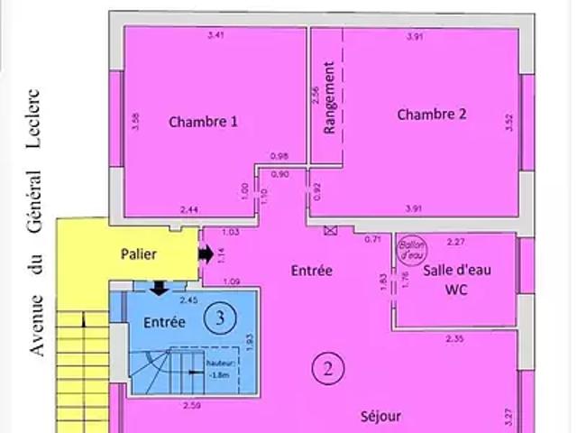 Ozoir la Ferrière 77330 Achat / Vente appartement 3 pièces t3
