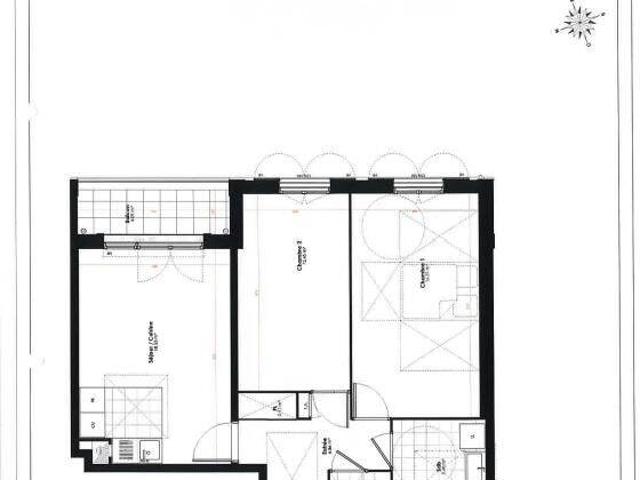 OZOIR LA FERRIERE Appartement 3 pièces 62.60m2 neuf avec balcon