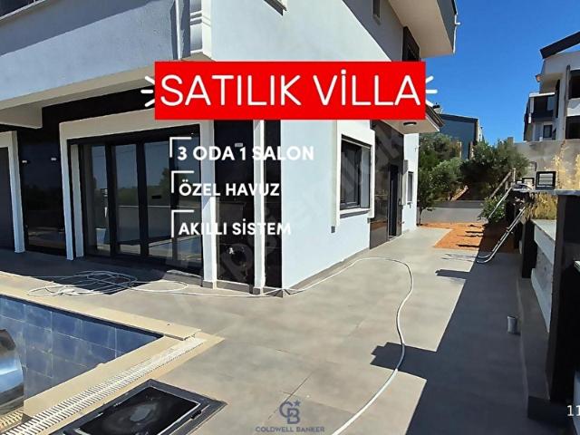 Özel Havuzlu otoparklı Sıfır Satılık 3+1 VİLLA