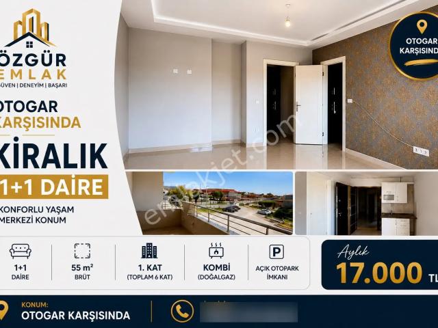 Özgür Emlak’tan Otogar Karşısında Kiralık Daire