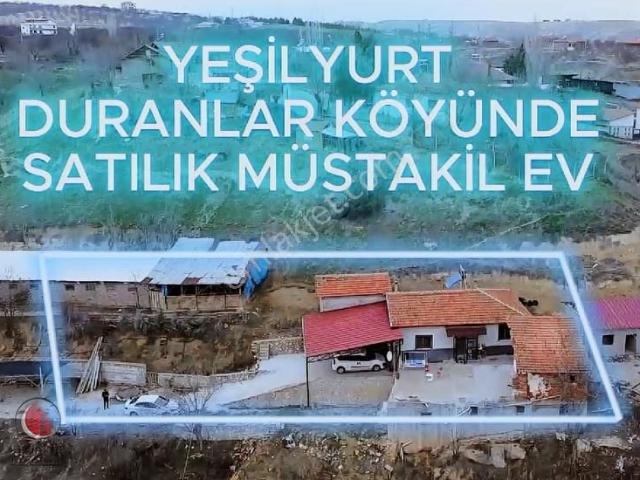 Özgür'den Yeşilyurt Duranlar Köyü'nde Satılık Müstakil Ev