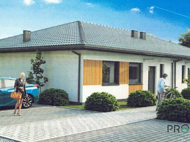 Nowoczesny dom z ogródkiem w Płotach – 76,48 m², 3 pokoje