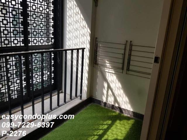 P 2276 • Tree Condo Ekamai • ห้องแต่งครบ บรรยากาศน่าอยู่ ใกล้ BTS เอกมัย 17,000 บาท/เดือน | Line Id: @easycondoplus | 099 229 6
