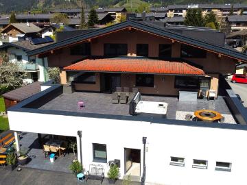 Panorama Wohnung in Saalfelden mit großer Terrasse