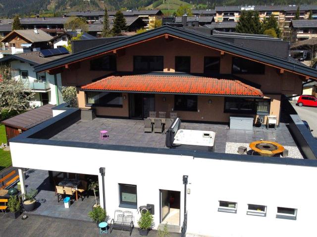 Panorama Wohnung in Saalfelden mit großer Terrasse