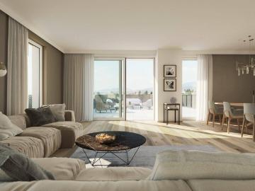 Panorama Pur Exklusives Wohnen mit Weitblick über die Stadt Graz! 8,5% Baustartaktion!