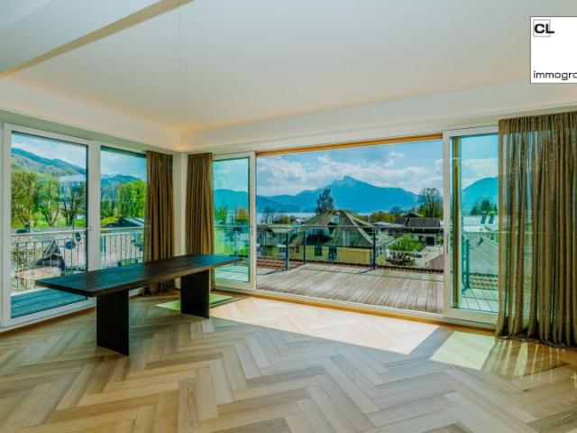 PANORAMA PUR Exklusiver Penthouse Erstbezug in Mondsee