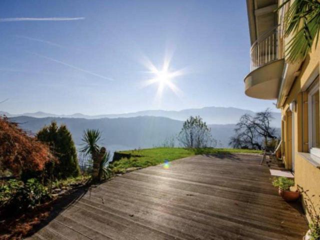 Panorama Residenz über dem Millstätter See: Luxus, Ruhe & Architektur auf höchstem Niveau