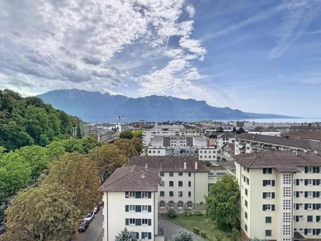 Panoramablick auf Vevey? 4.5 Zimmer im 10. Stock
