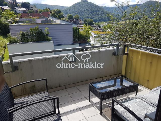 Panoramablick ins Grüne, 2,5 Zimmer Wohnung mit Aufzug in Waldrandlage