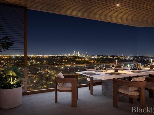 Panoramic City Views. Platinum Finishes