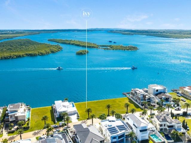 Panoramic Broadwater Views with Architectural Plans & Endless Potential