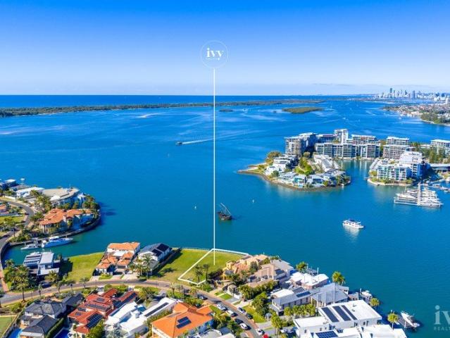 Panoramic Broadwater Views from a Coveted Waterfront Position