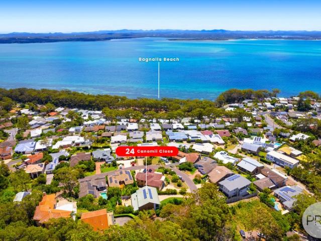 Panoramic Port Stephens Views in a Private Elevated Setting