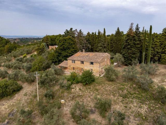 PANORAMICA DELL'IMMOBILE E POSIZIONE 400m² Asciano