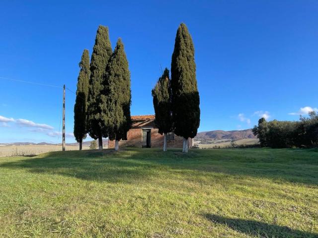PANORAMICA DELL'IMMOBILE E POSIZIONE 440m² Pienza