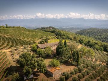 Panoramica Dell'immobile E POSIZIONE 607m² Gaiole in Chianti