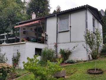 Pachtgarten mit Bungalow und Nebengelass in Ronneburgs Neuer Landschaft