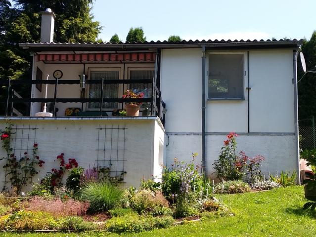 Pachtgarten mit Bungalow und Nebengelass in Ronneburgs Neuer Landschaft