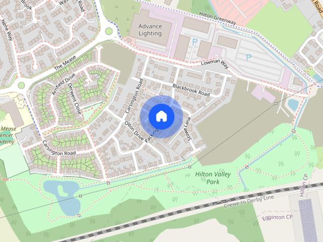 Packington Road, Hilton, Derby, Derbyshire
