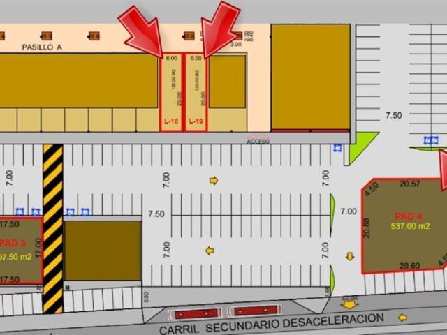 Pad Comercial en Venta en Multicomercial Guadalupe para Inversionistas