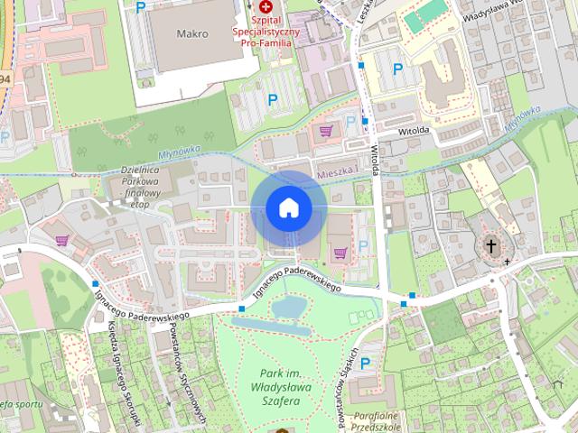 Paderewskiego Park 3 niezależne pokoje 2300zł