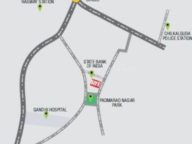 Padmarao Nagar 1 BHK Apartment For Sale Secunderabad