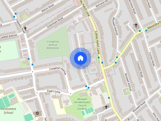 Pages Hill, Muswell Hill, London, N10