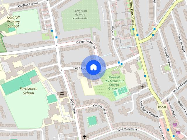 Pages Lane, Muswell Hill, London, N10