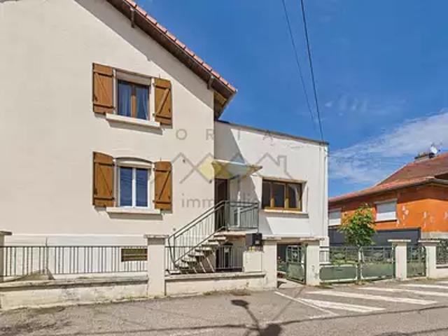 Pagny sur Moselle 54530 Achat / Vente maison 5 pièces t5 jardin terrasse