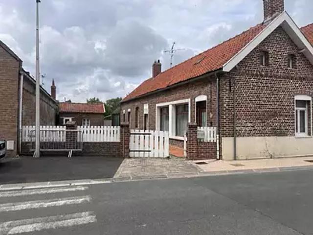 Paillencourt 59295 Achat / Vente maison 5 pièces t5 jardin cave