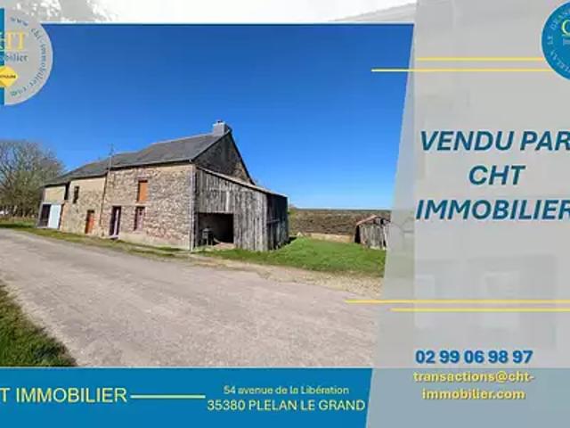 Paimpont 35380 Achat / Vente maison 2 pièces t2 jardin