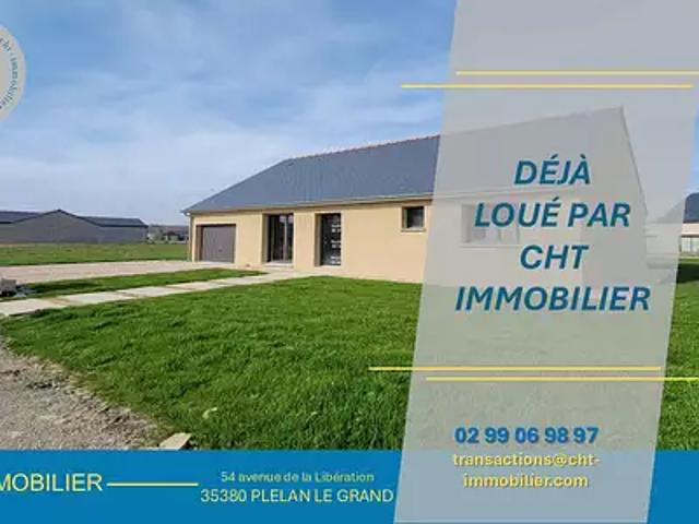 Paimpont 35380 Location maison 4 pièces t4